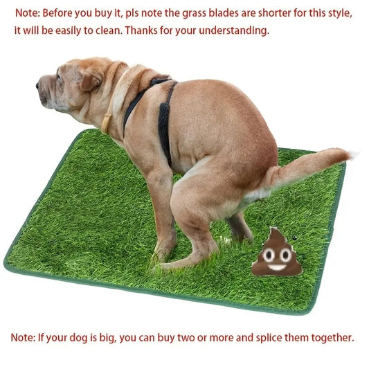 Artificial Grass Dog Toilet Mat Pet Training Lawn