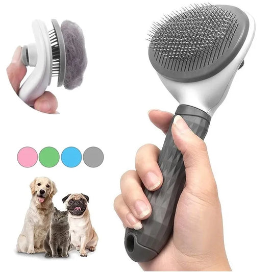 Self-Cleaning Pet Hair Remover Brush - Jimbol Pet Kit