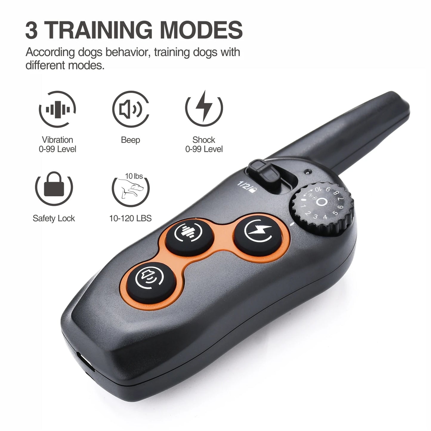 400m Electric Dog Training Collar Waterproof