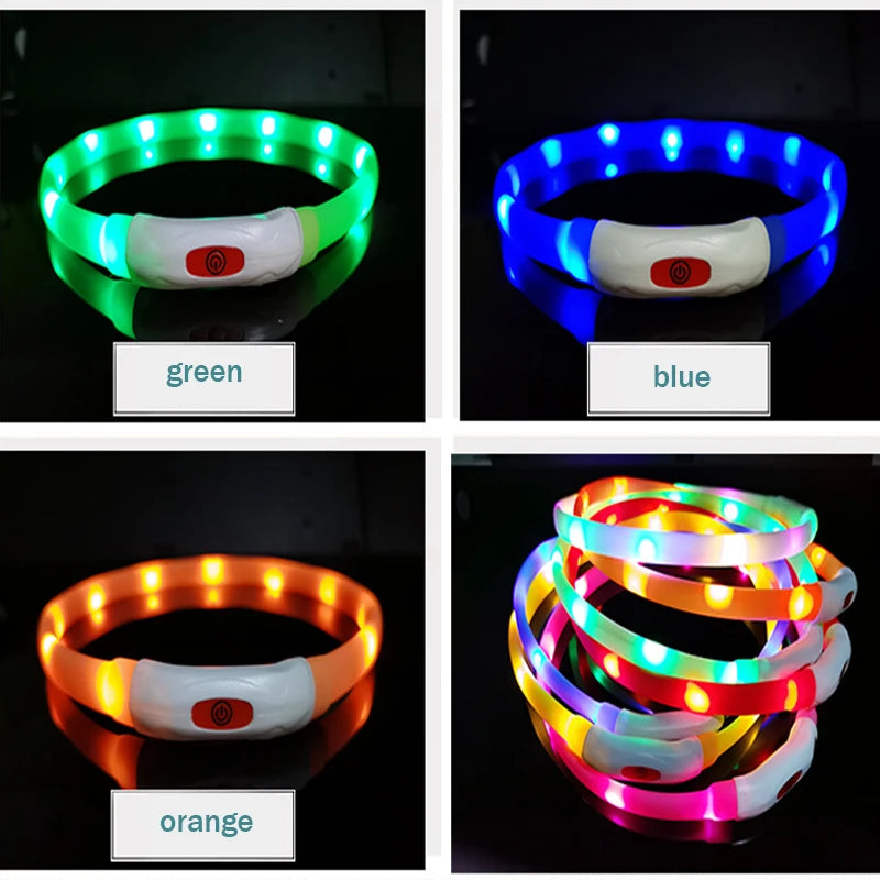 Silicone Led Collars - Jimbol Pet Kit