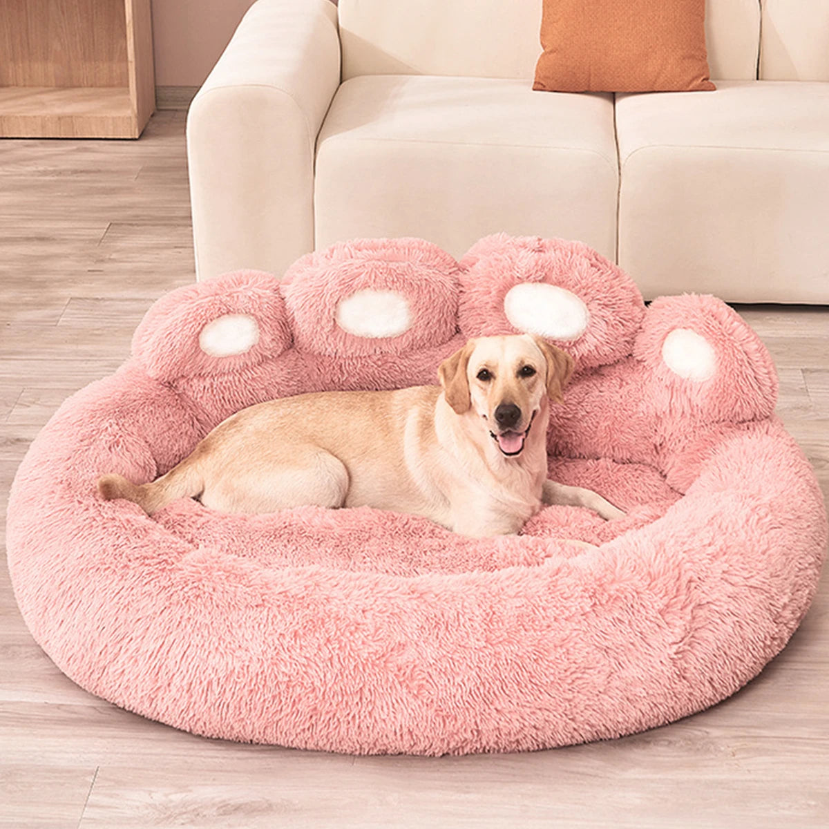 Cozy Plush Fluffy Pet Bed – Perfect for Dogs & Cats