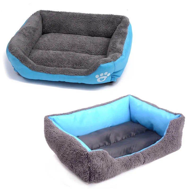 Large Pet Square Bed for Cats and Dogs