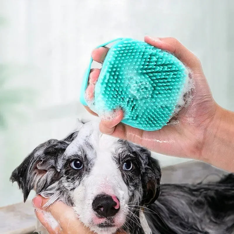 Soft Dog Bathing Brush - Jimbol Pet Kit