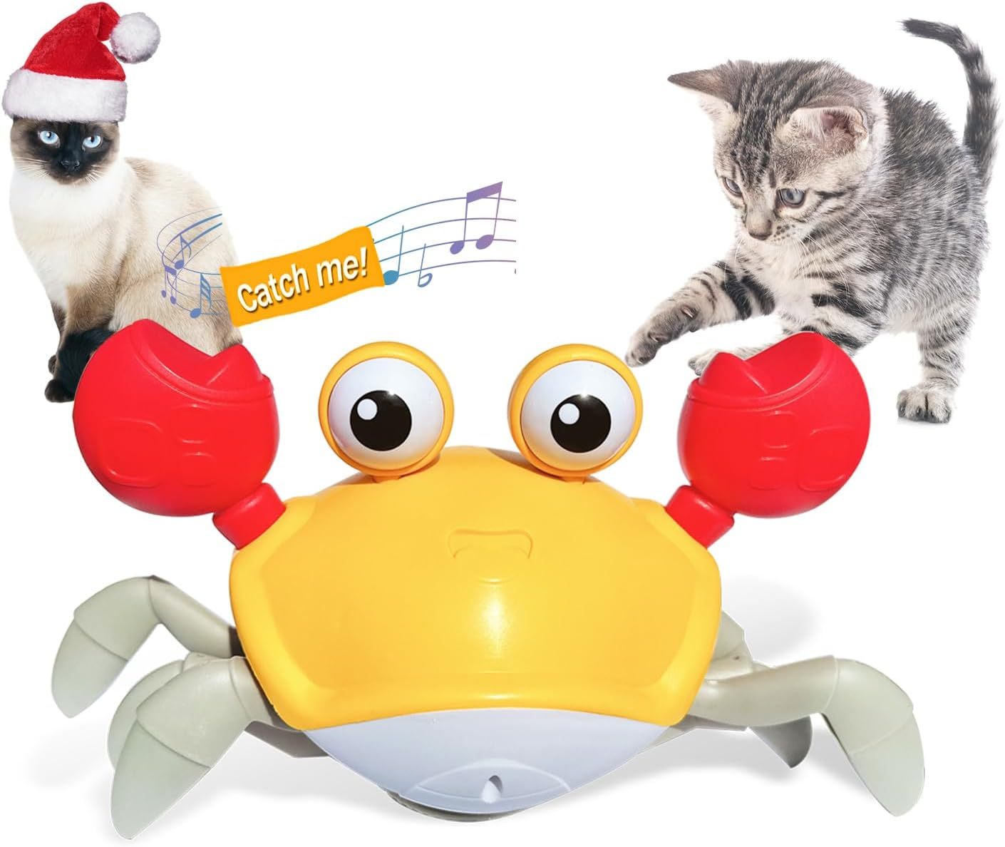 Crawling Crab Dog Toys